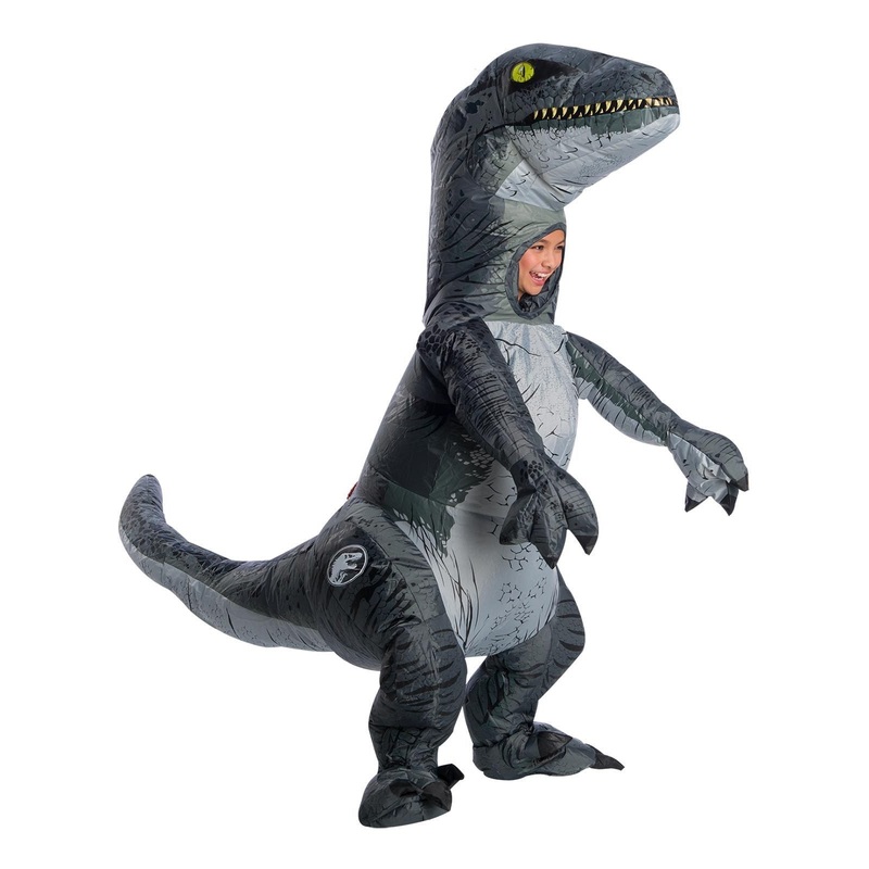 Velociraptor 'Blue' Inflatable Costume for Kids - Jurassic World ...